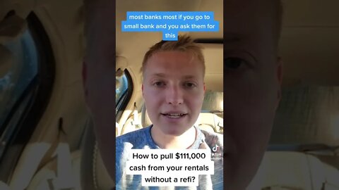 How I Pulled $111,000 out of my rental properties without selling or a cashout refi.