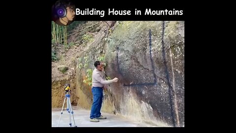 BUILDING HOUSE IN MOUNTAIN 🏔️🏔️