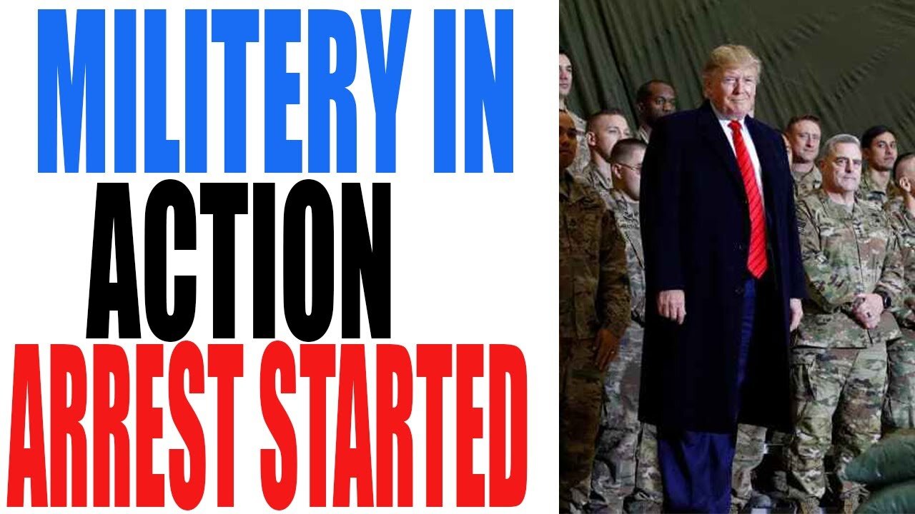 MILITARY IS IN ACTION ARRESTS HAS BEEN STARTED - TRUMP NEWS