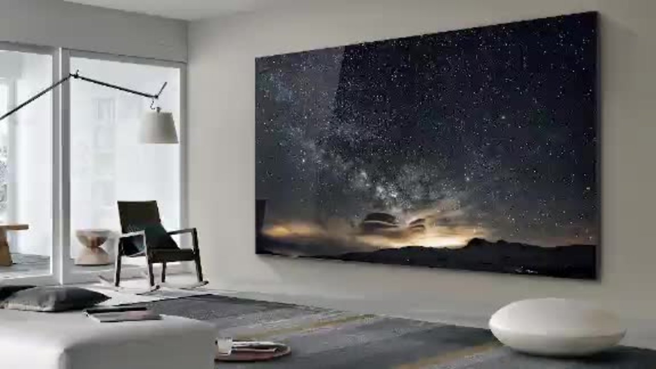 Samsung unveils 'The Wall,' a massive 219-inch, or 18-foot, TV