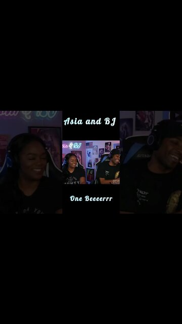#Livestream #laughs #asiaandbj #shorts 🍺 😂 | Asia and BJ