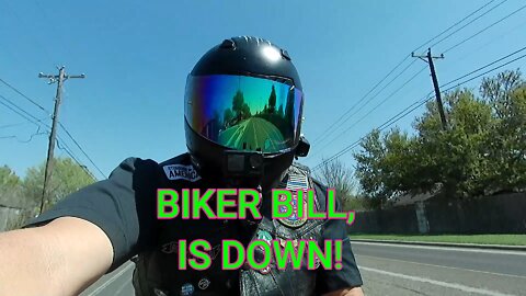 BIKER BILL, IS DOWN! #shorts #bikerbill #thepeoplesconvoy