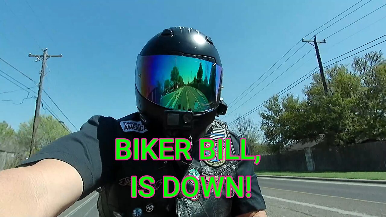 BIKER BILL, IS DOWN! #shorts #bikerbill #thepeoplesconvoy