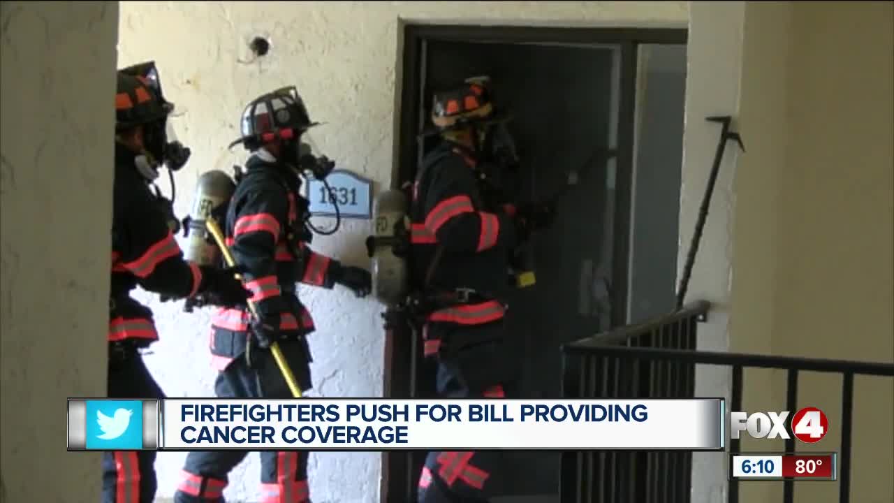 SWFL firefighters to join rally for cancer benefits at state capital
