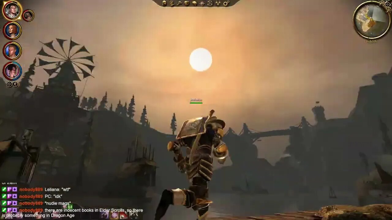 Dragon Age Origins - Teleporting won't escape Tomas