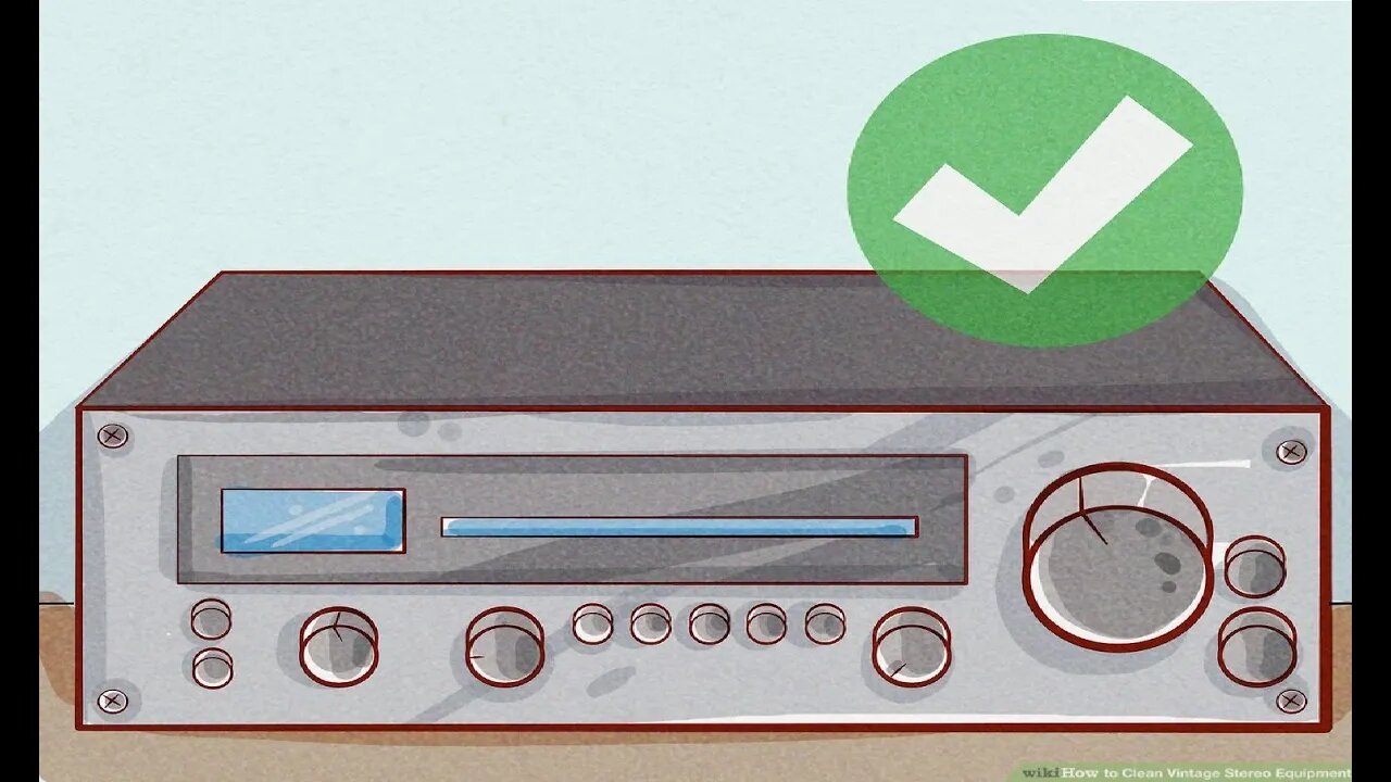 Como Conservar o Seu Som Vintage - Receiver Amplificador Vintage Como Conservar para ele Durar Muito