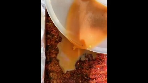 Buttery ribs | @thegirlthatgrills on IG 🐷😍 #shorts #butter #ribs #babybacks