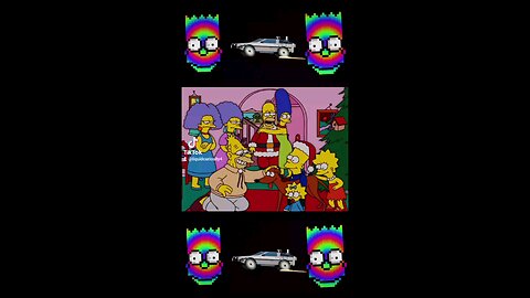 Bart time travelling to the first episode!?