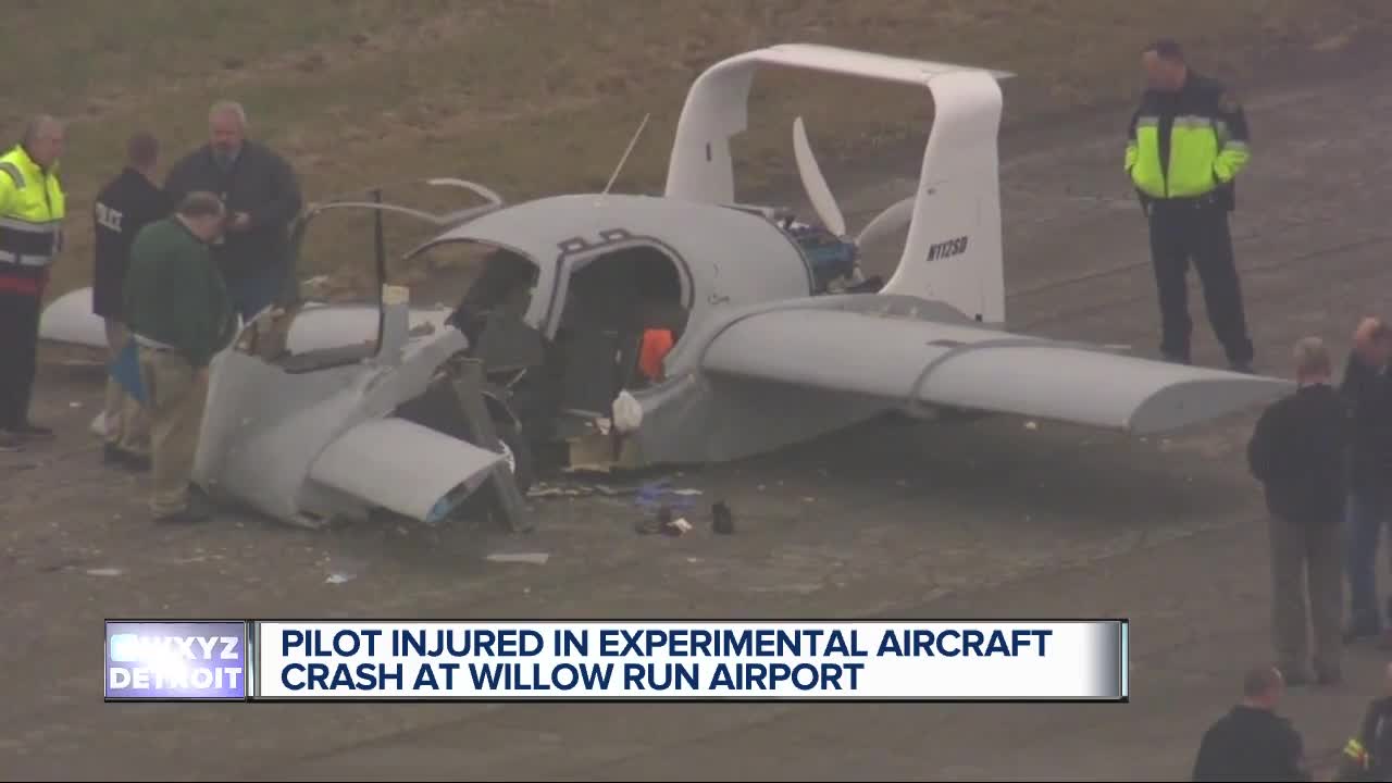 Founder of Detroit Flying Cars involved in crash At Willow Run