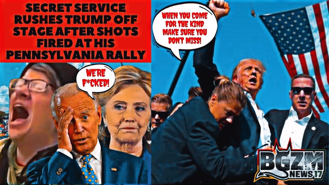 Secret Service rushes Trump off stage after shots fired at his Pennsylvania rally