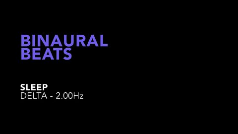 Binaural Beats - Sleep 2.00Hz