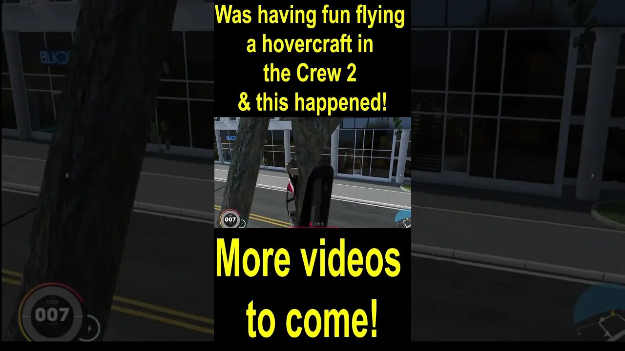 Was having fun flying a hovercraft in the Crew 2 & this happened!