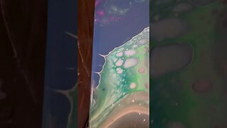 8x10 magical swipe #fluidart