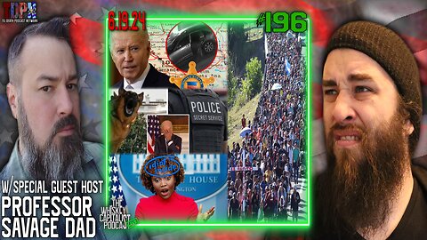 Biden's Criminal Migrant Amnesty Plan/Secret Service Gets Carjacked w/ @ProfSavageDad | 6.19.24