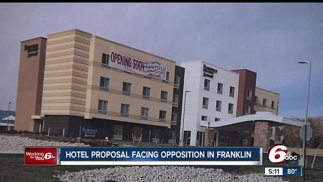 Hotel proposal facing opposition in Franklin