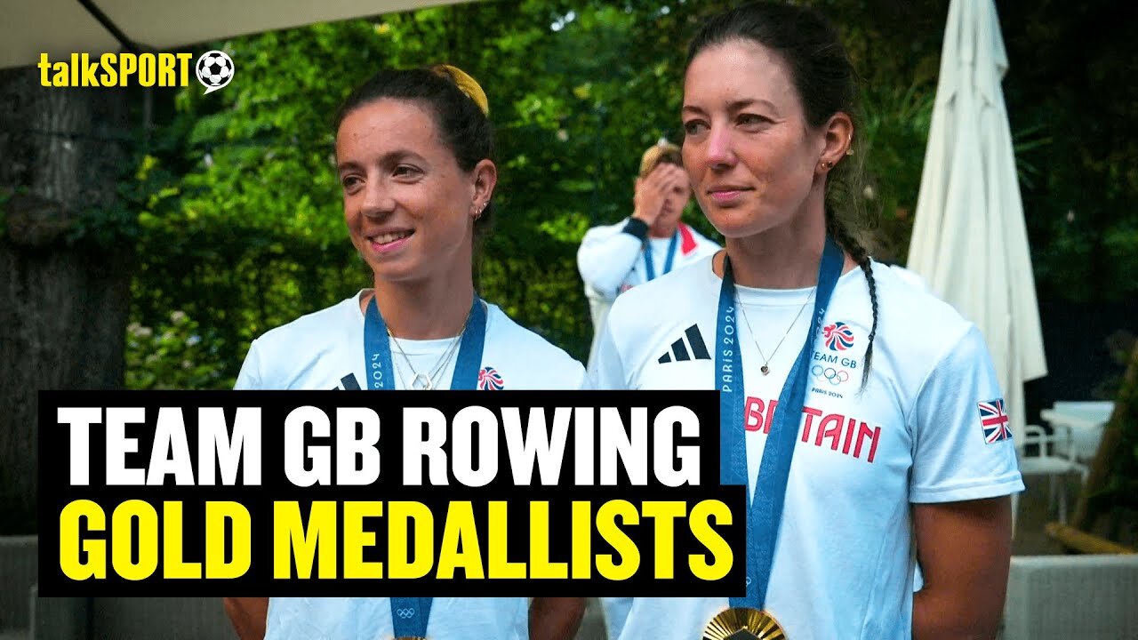 Imogen Grant & Emily Craig DELIGHTED After Winning Gold In Lightweight Double Sculls Rowing 😍🏆 | NE