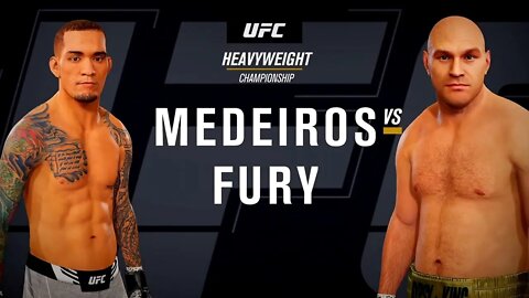 EA Sports UFC 4 Gameplay Tyson Fury vs Yancy Medeiros