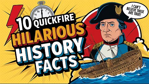 10 Quickfire Hilarious History Facts