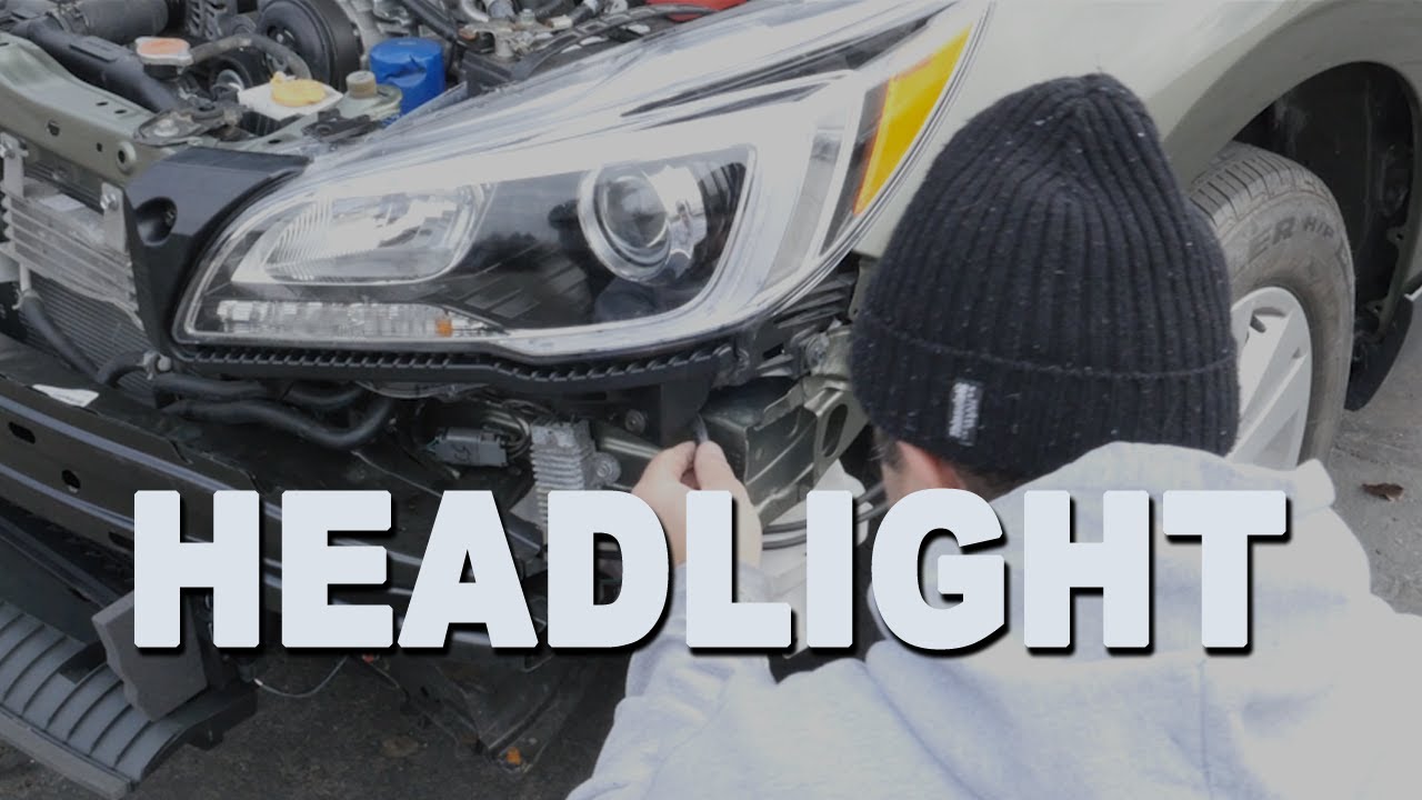 How To Install a Headlight - 2017 Subaru Outback