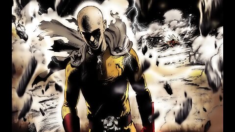 Garou vs Genos full fight || One Punch Man ||