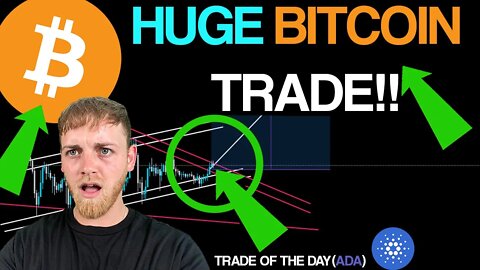 THE PERFECT BITCOIN TRADE HERE!! Trade Of The Day, Bitcoin Price Prediction, Bitcoin Analysis Today