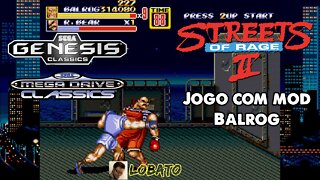 Streets of Rage II (com mod) - Balrog