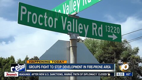 Jamul residents oppose development due to fire safety concerns