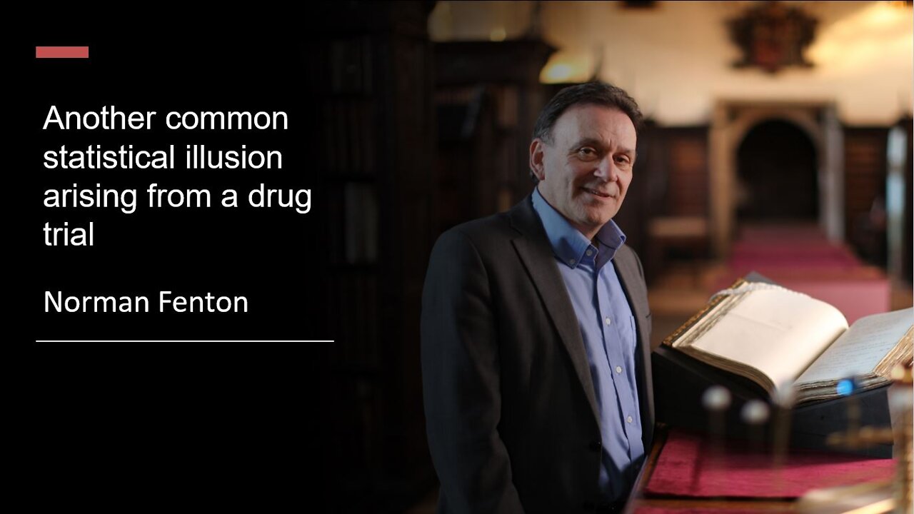 Another common statistical illusion arising from a drug trial