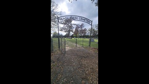 Walking Through Peach Creek Cemetery in College Station TX Brazos Co Taken in 2024