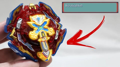 DANO CRÍTICO com XCALIBUR | Beyblade Burst BU | Testando o Xiphoid Xcalibur .Xn.Xp-1