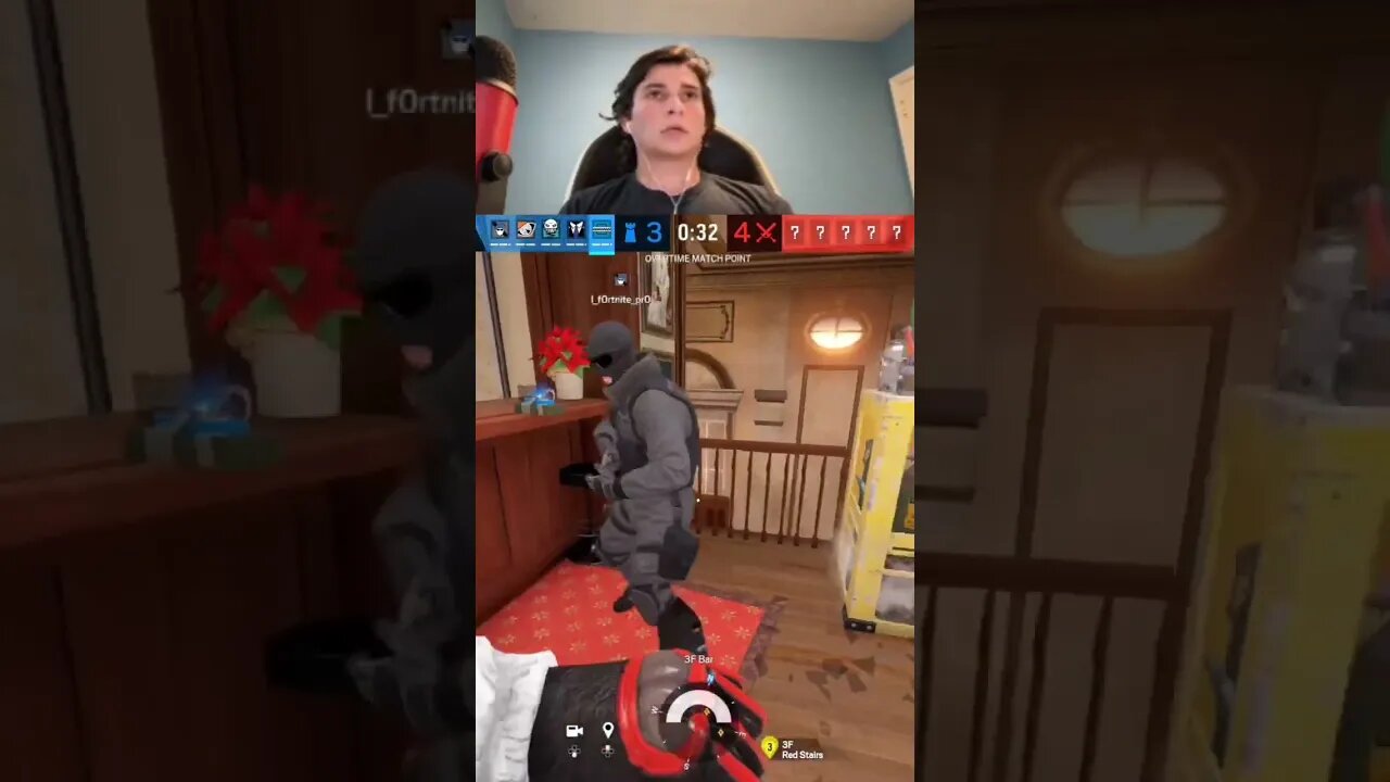 WHY play RANKED if YOU"RE going to do THIS⁉️😭 | #shorts #gaming #rainbowsixsiege