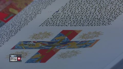 St. John’s Bible on display at St. Norbert College
