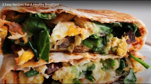 3 Easy Recipes For A Healthy Breakfast