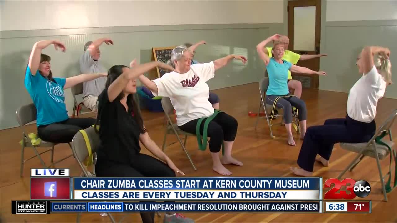 New Chair Yoga Classes at Kern County Museum