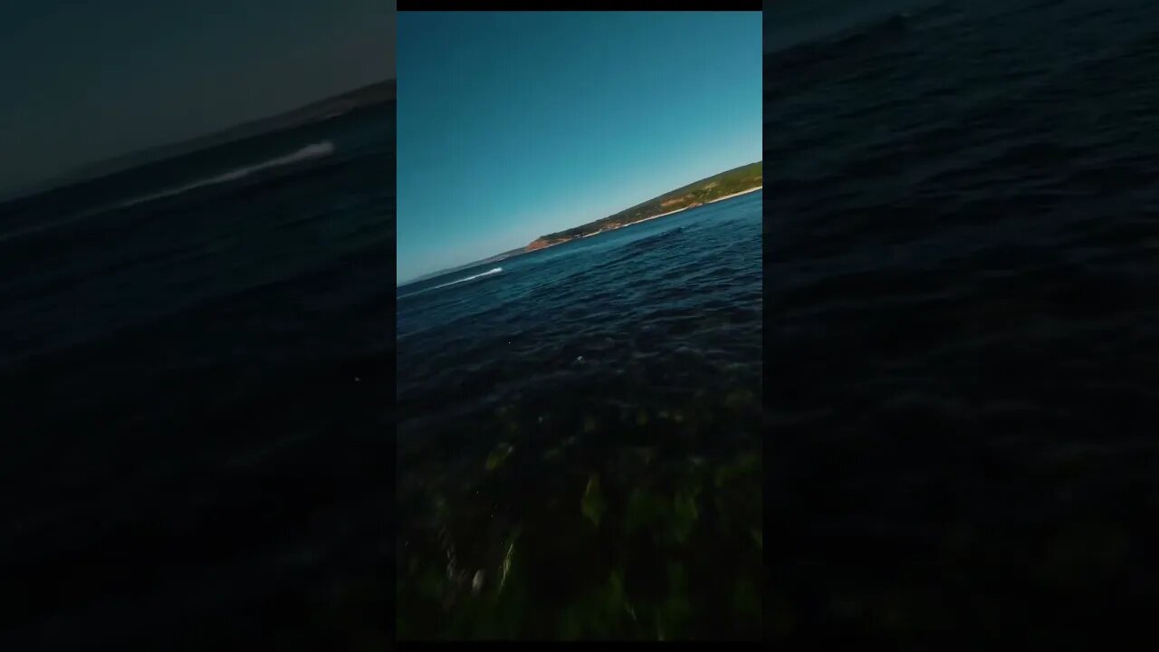 FPV Drone Diving & Rock Skimming in Slowmo with the DJI O3 AU 🌊🚀 #fpvdrone #beachlife #slowmo 🤙