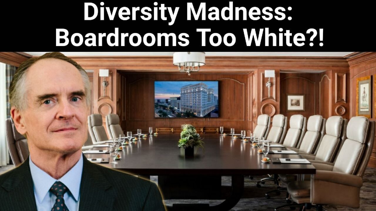 Jared Taylor || Diversity Madness: Boardrooms Too White