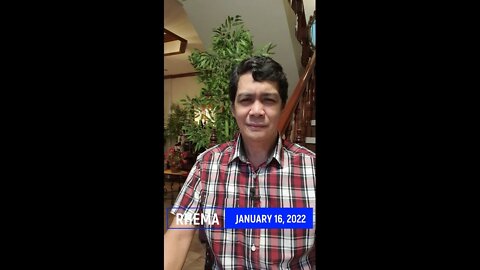 JANUARY 16, 2022 PastorB.