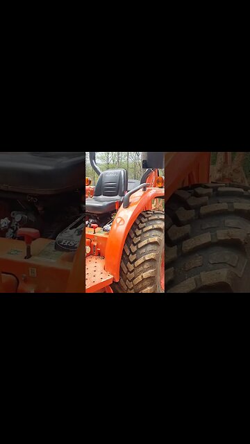 My favorite tool on the homestead. kubota L2501. #homestead #kubota #gettingitdone