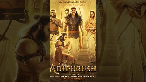 Adipurush New Poster #tseries #adipurush #movie