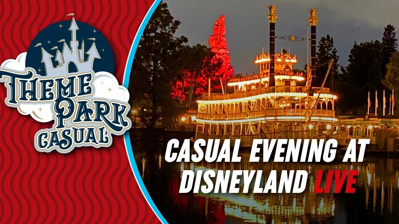 LIVE at Disneyland | Casual Evening at Disneyland for shows and treats