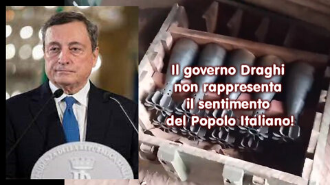 Il governo Draghi non rappresenta il sentimento del Popolo Italiano!