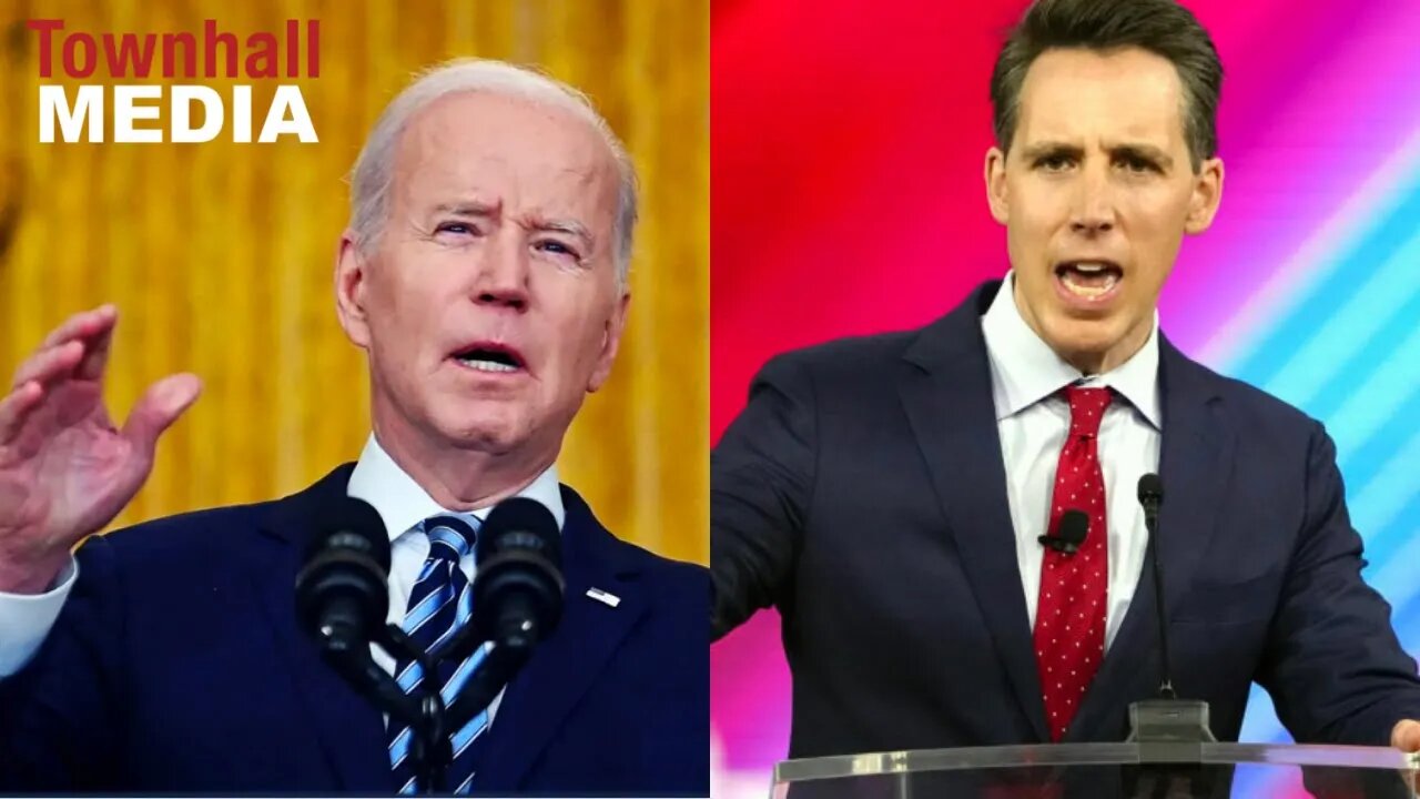 "They Turned Out EVEN WORSE Than I Could Possibly Have Imagined" Sen Hawley Blasts Biden Crises