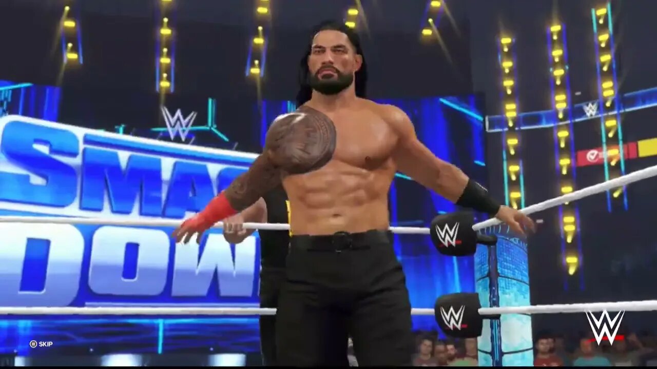 wwe 2k23 universe superstar mode ROMAN REIGNS part 74