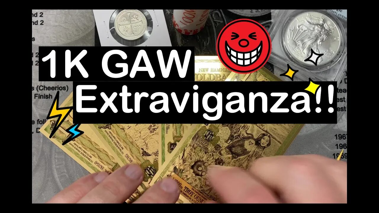 Original Atog's 1k GAW EXTRAVIGANZA Comment Video