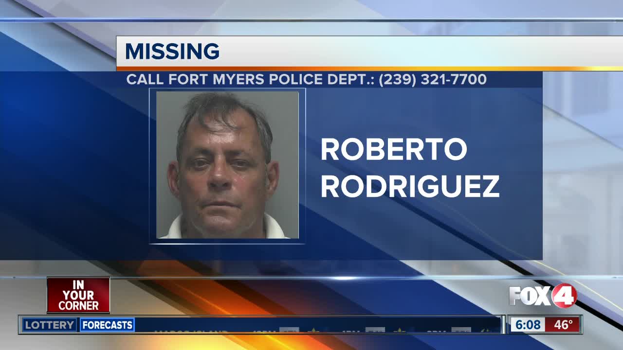 61-year-old man Roberto Rodriguez reported missing in Fort Myers