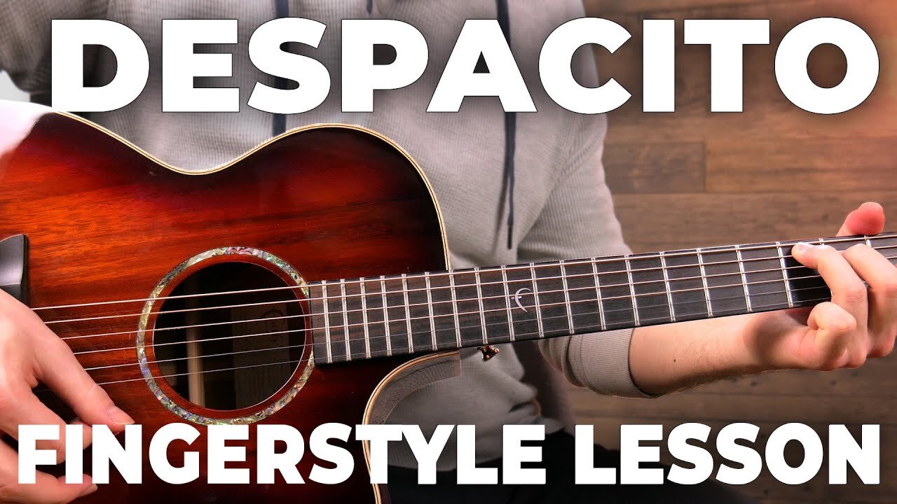 Despacito - Luis Fonsi (ft. Justin Bieber) Fingerstyle COVER + TUTORIAL