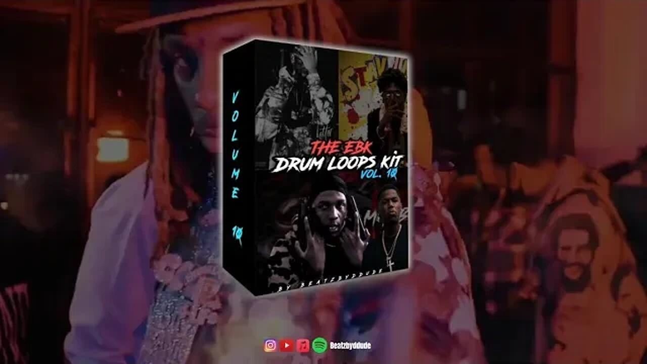 [10] 2100 Ebk Drum Loop Kit - VOL. 10 (CML, Detroit, Flint, Baby Smoove Drum Kit, etc.)