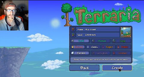 I named my save file Nice Kronk... | Terraria Journay Mode Part 1