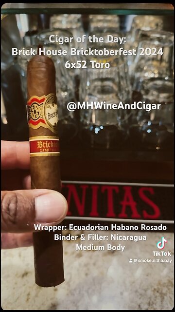 Brick House Bricktoberfest 2024 6x52 Toro #Shorts #CigarOfTheDay #Short #Cigars