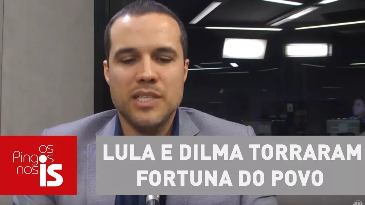 Felipe Moura Brasil: Lula e Dilma torraram fortuna do povo no BNDES